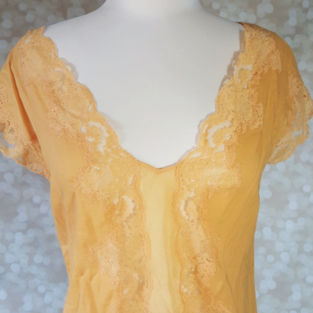 DKNY Cotton & Lace Top 6